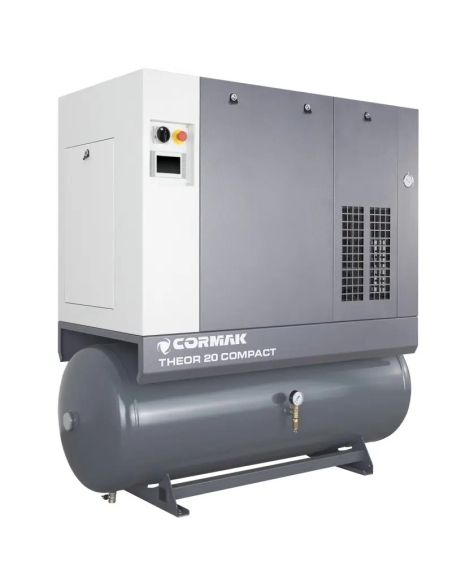 Compresor cu șurub CORMAK 15 kW cu uscător integrat
