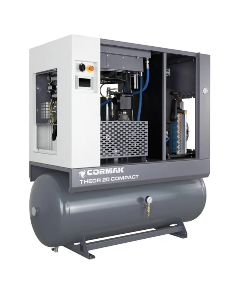 Compresor cu șurub CORMAK 15 kW cu uscător integrat