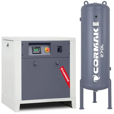 Compresor cu șurub CORMAK LUFT 700 cu rezervor 270 l 2