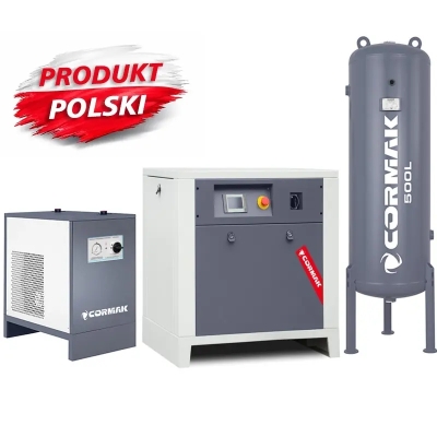 Set compresor LUFT 1000 cu invertor și butelie 500 l