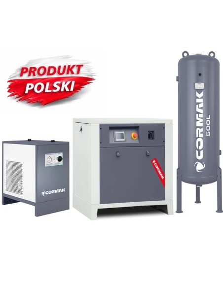 Set compresor LUFT 1000 cu invertor și butelie 500 l