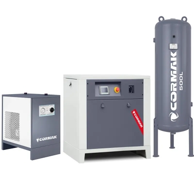 Set compresor LUFT 1000 cu invertor și butelie 500 l 2