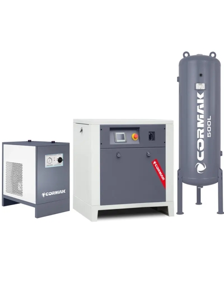 Set compresor LUFT 1000 cu invertor și butelie 500 l