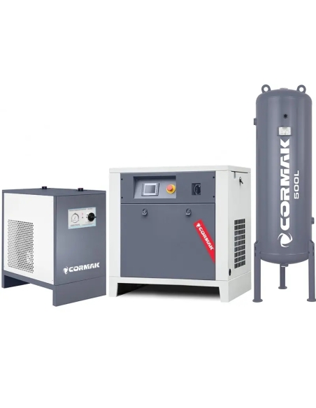 Set compresor LUFT 1000 cu invertor și butelie 500 l