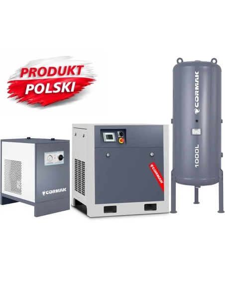 Set compresor cu șurub LUFT 1500 cu invertor
