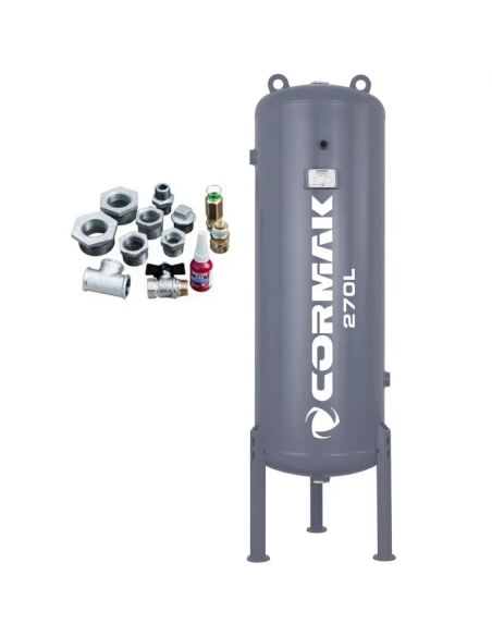 Set compresor LUFT 700 cu uscător și butelie 270 l