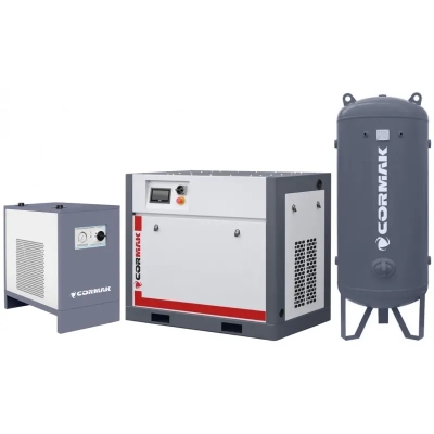 Set compresor THEOR 15 cu uscător și butelie 1000 l