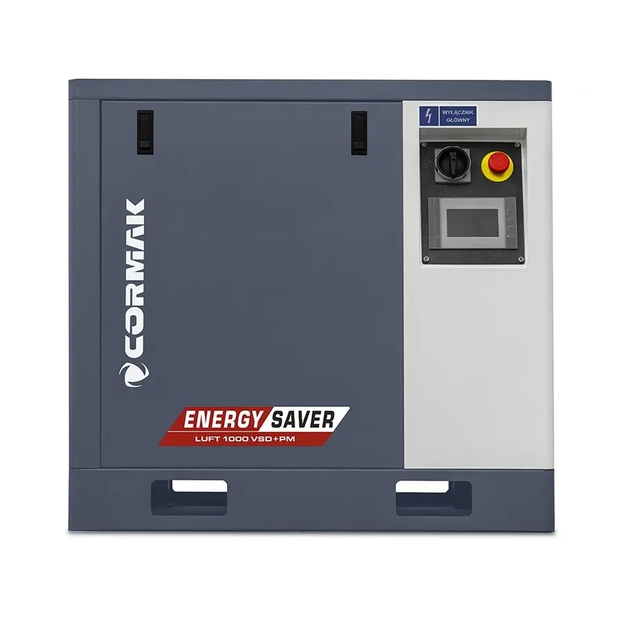 Compresor cu șurub CORMAK LUFT 1000 VSD+PM, eficient