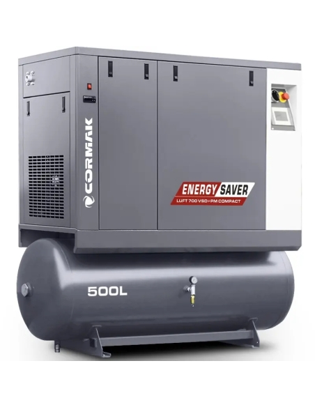 Compresor cu șurub LUFT 700 VSD+PM cu uscător și rezervor