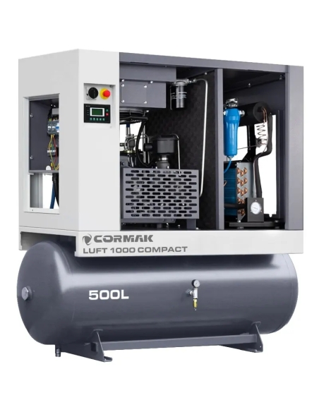 Compresor cu șurub LUFT 1000 Compact cu uscător și rezervor