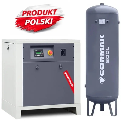 Compresor cu șurub LUFT 700 cu butelie verticală 200 l
