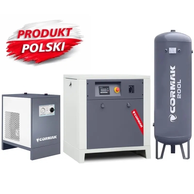 Set compresor LUFT 700 cu uscător și butelie 200 l