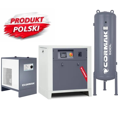 Set compresor LUFT 700 cu uscător și butelie de 500 l