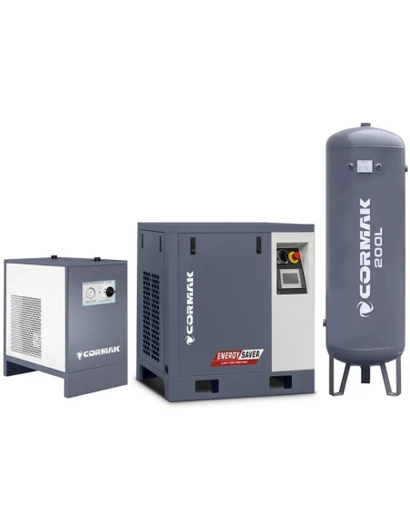 Compresor cu șurub LUFT 700 VSD+PM cu uscător și rezervor