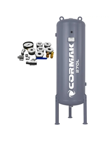 Rezervor de presiune CORMAK 270 L pentru aer comprimat