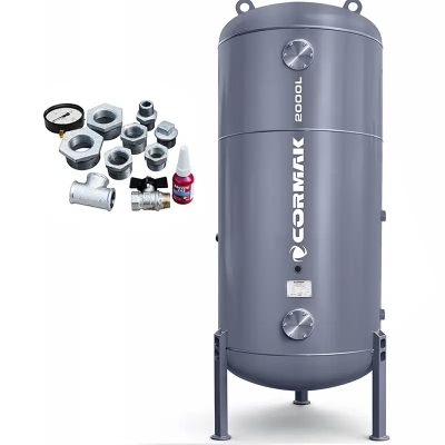 Rezervor aer comprimat vertical 2000 L, 11 bar