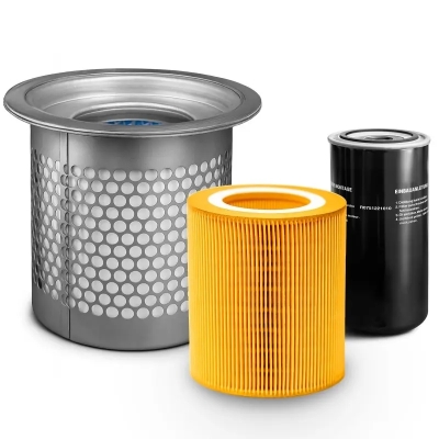 Set filtre CORMAK pentru compresoare cu șurub
