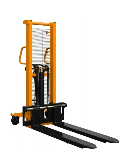 Stivuitor manual CORMAK WRHS 1516 cu furci reglabile