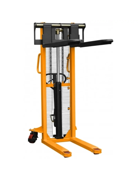 Stivuitor manual CORMAK WRHS 1516 cu furci reglabile