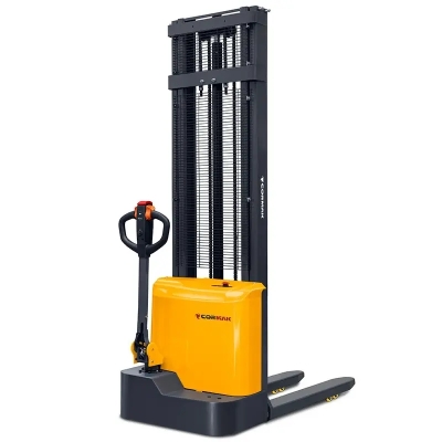 Stivuitor electric CORMAK Q15E35-2 pentru rafturi înalte