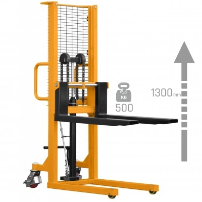 Stivuitor manual CORMAK P513, compact și stabil