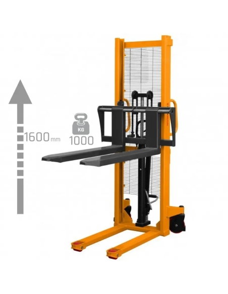 Transpalet manual CORMAK WRHS 1016 cu furci reglabile
