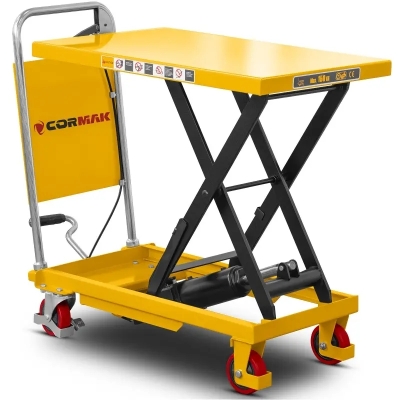 Cărucior platformă cu foarfecă CORMAK TA15B, 150 kg 2