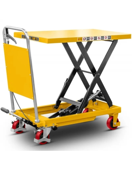Cărucior platformă cu foarfecă CORMAK TA15B, 150 kg