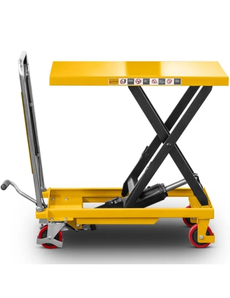 Cărucior platformă cu foarfecă CORMAK TA15B, 150 kg