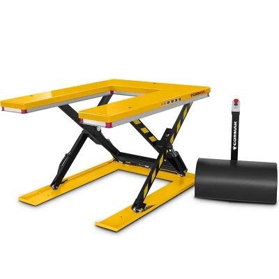 Masă elevatoare foarfecă în U pentru paleți de 1000 kg