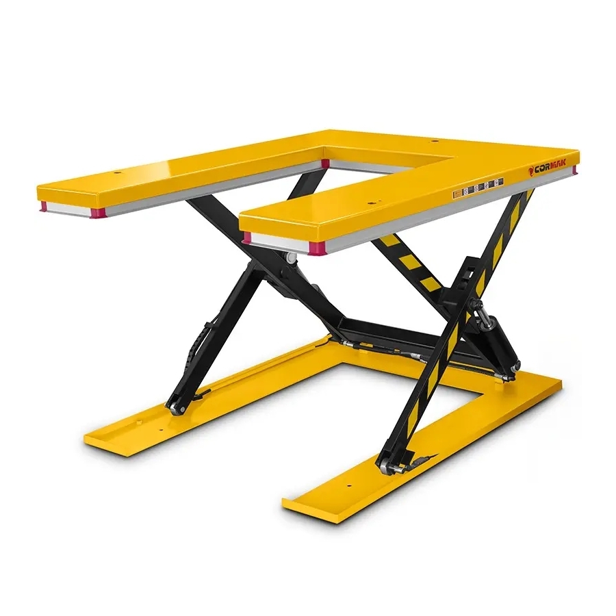 Masă elevatoare foarfecă în U pentru paleți de 1000 kg