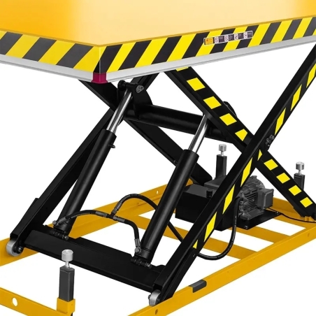 Masă elevatoare foarfecă 1000 kg cu blat 2000×1000 mm