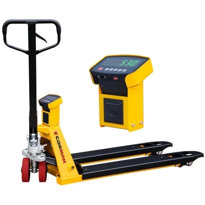 Transpalet cu cântar CORMAK SP2500 PRINT, 2,5 t