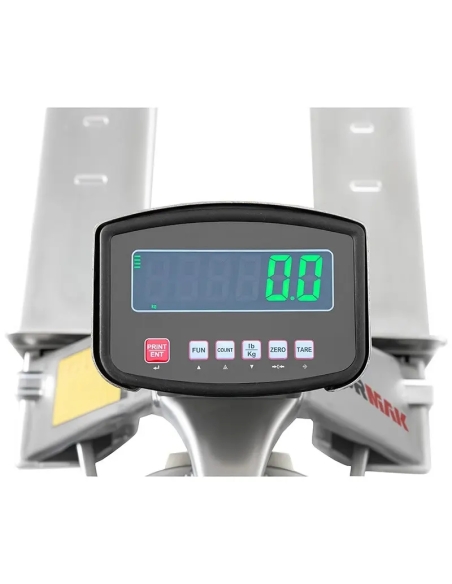 Transpalet inox cu cântar CORMAK SP2000, 2000 kg