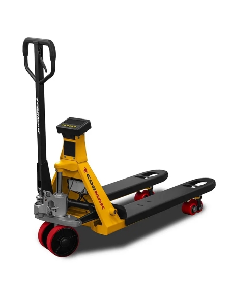 Transpalet cu cântar CORMAK SP2500, capacitate 2500 kg