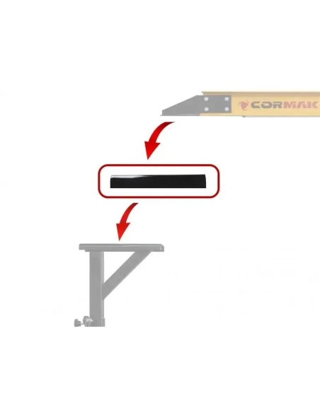 Macara portal CORMAK PK1 cu extensie pentru ridicare sigură