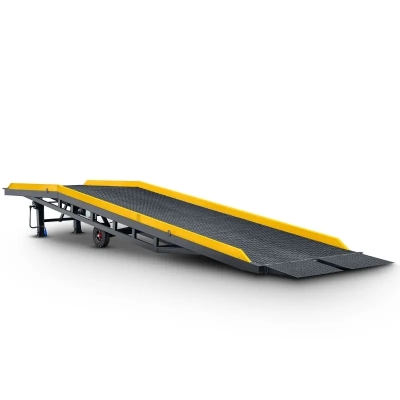 Rampă mobilă 8T cu ridicare electrică pentru camioane