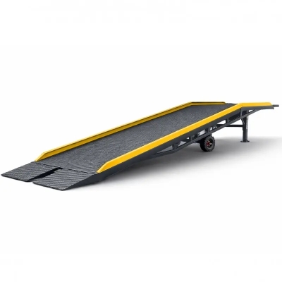 Rampă mobilă 8T cu ridicare electrică pentru camioane 2