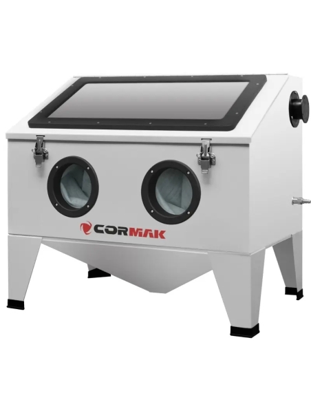 Cabină de sablare CORMAK KDP190 pentru piese metalice