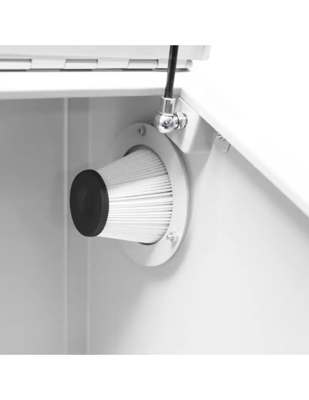 Cabină de sablare CORMAK KDP190 pentru piese metalice
