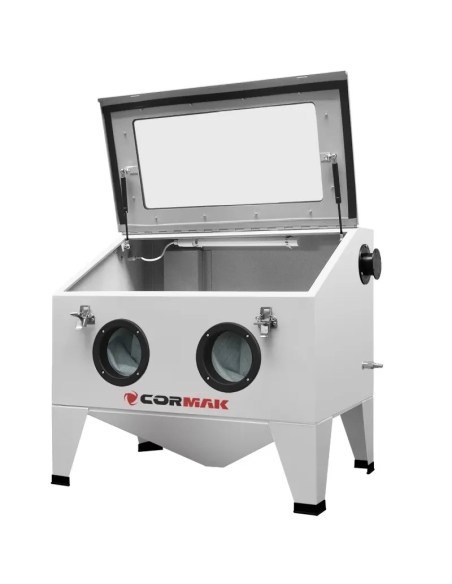 Cabină de sablare CORMAK KDP190 pentru piese metalice