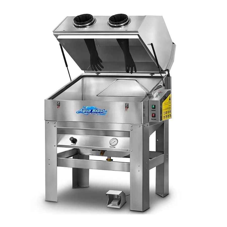 Cabină de sablare umedă CORMAK KDMP400 din inox