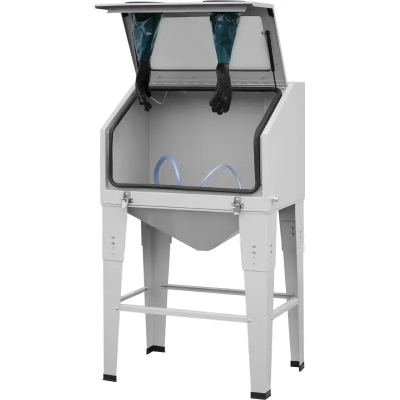 Cabină de sablare 200 l cu deschidere superioară 2