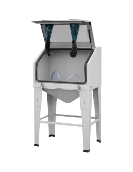 Cabină de sablare 200 l cu deschidere superioară