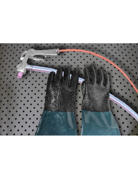 Cabină de sablare CORMAK KDP350 cu extractor DC15