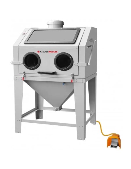 Cabină de sablare CORMAK KDP350TOP cu aspirare DC15