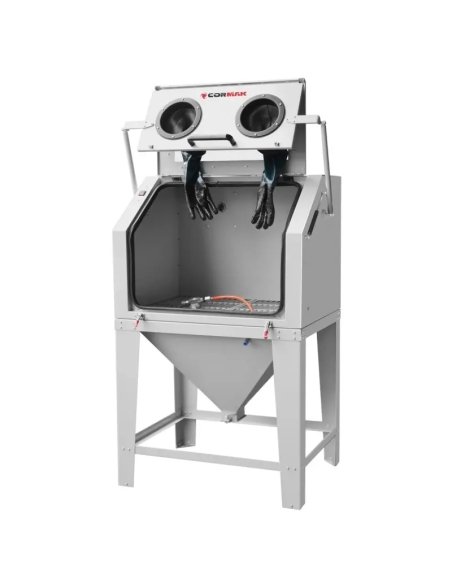 Cabină de sablare CORMAK KDP350TOP cu aspirare DC15