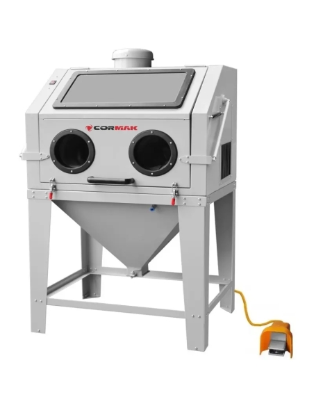 Cabină de sablare 350 L cu extractor ciclon DC15