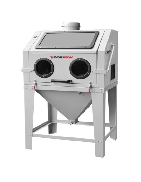 Cabină de sablare 350 L cu extractor ciclon DC15