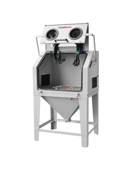 Cabină de sablare 350 L cu extractor ciclon DC15